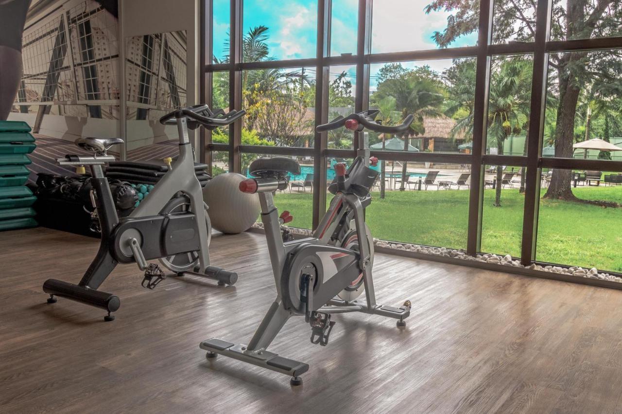 فندق ماريوت مطار ساو باولو جوارولوس المظهر الخارجي الصورة Indoor cycling bike