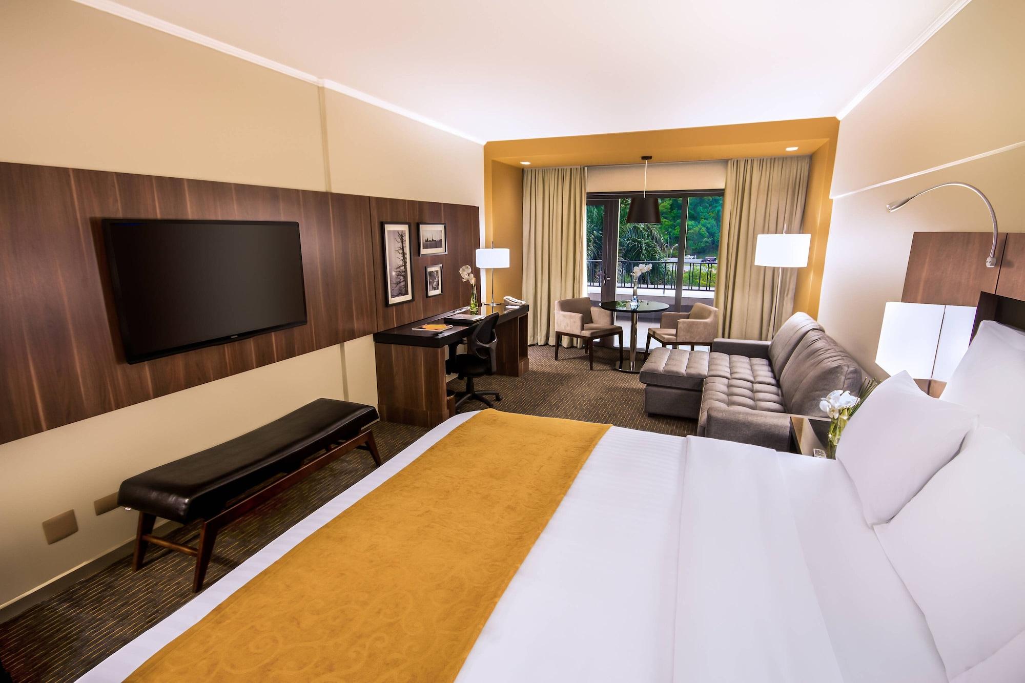 فندق ماريوت مطار ساو باولو جوارولوس المظهر الخارجي الصورة A room at the hotel